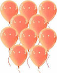 Set 100 Ballons Latex Orange 30cm