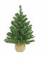 Christmas Green Tree with Flowerpot Base and Built in Branches H60pcs