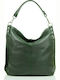 Passaggio Leather Leather Women's Bag Shoulder Green