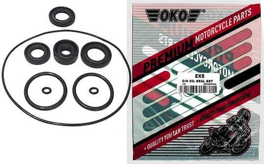 Oko Engine Seal Seals for Honda C50C Set of 9 pieces EX5