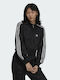 Adidas Adicolor Classics High-Shine Γυναικείο Αθλητικό Μπουφάν Μαύρο