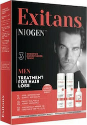 Exitans Niogen Treatment For Hair Loss 3τμχ