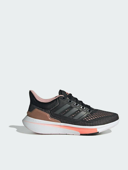 Adidas EQ21 Run Γυναικεία Αθλητικά Παπούτσια Running Core Black / Grey Six / Wonder Mauve