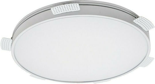 VK Lighting Rund Vertieft LED Panel 30W mit Natürliches Weiß Licht 4000K
