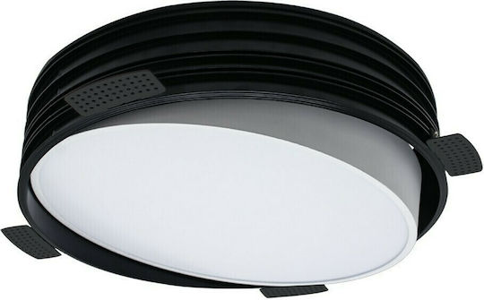 VK Lighting Rund Vertieft LED Panel 30W mit Natürliches Weiß Licht 4000K