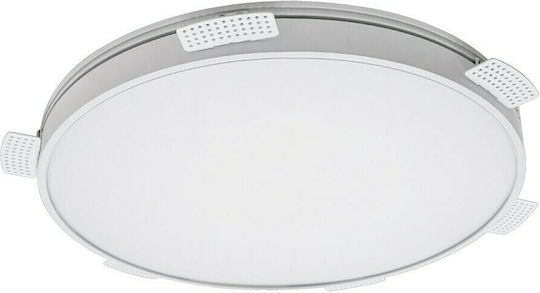 VK Lighting Rund Vertieft LED Panel 40W mit Natürliches Weiß Licht 4000K