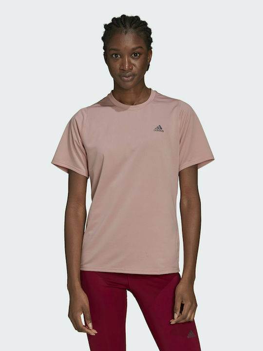 Adidas Γυναικείο Αθλητικό T-shirt Wonder Mauve