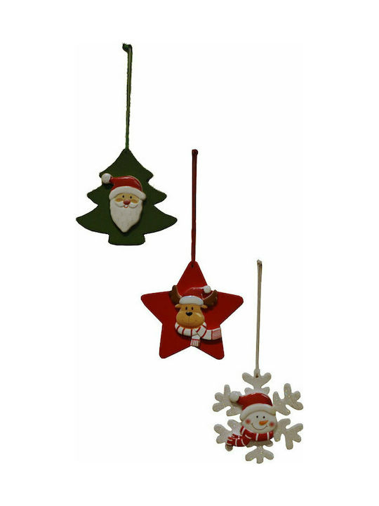 ORNAMENT DE CRĂCIUN SET DE 3 BUCĂȚI - 00-50901