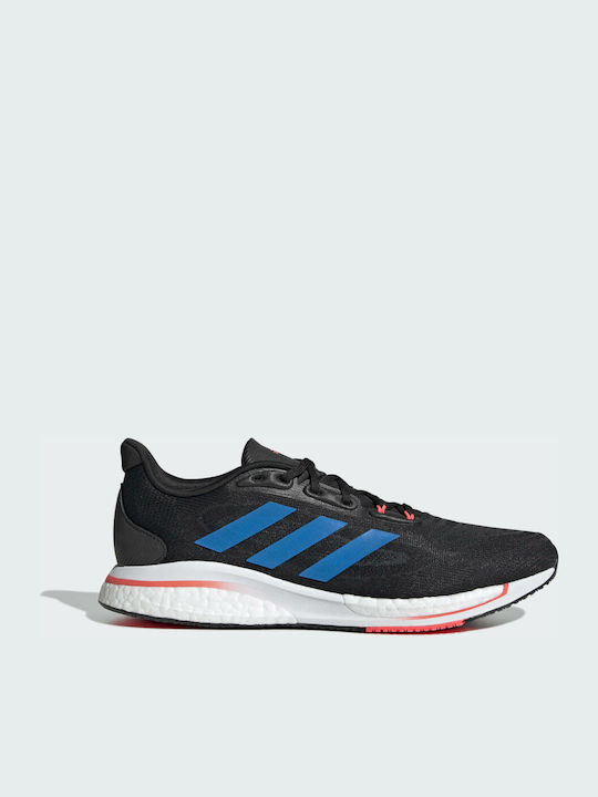 Adidas Supernova+ Ανδρικά Αθλητικά Παπούτσια Running Core Black / Blue Rush / Turbo
