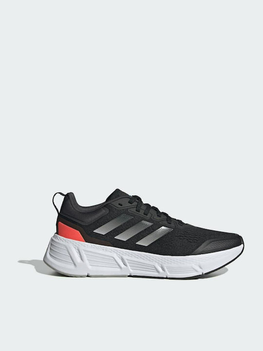 Adidas Questar Ανδρικά Αθλητικά Παπούτσια Running Core Black / Carbon / Matte Silver
