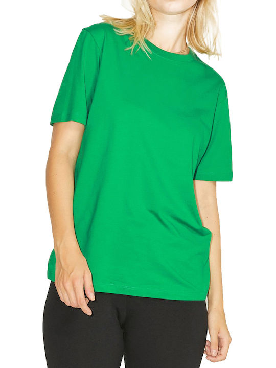 Jack & Jones Γυναικείο T-shirt Πράσινο