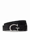 Men's Belt Leather Black