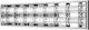 VK Lighting Fluorescent Ceiling Light Natural White D6xH5.5cm