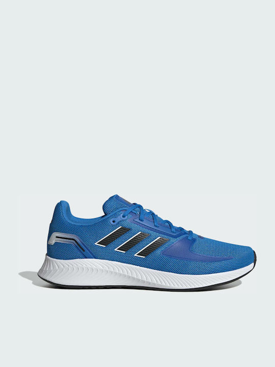 Adidas Run Falcon 2.0 Ανδρικά Αθλητικά Παπούτσια Running Blue Rush / Core Black / Cloud White