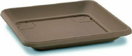 Atmosphera Natura / Tetra Square Plate Pot Spicy Brown 36x36cm