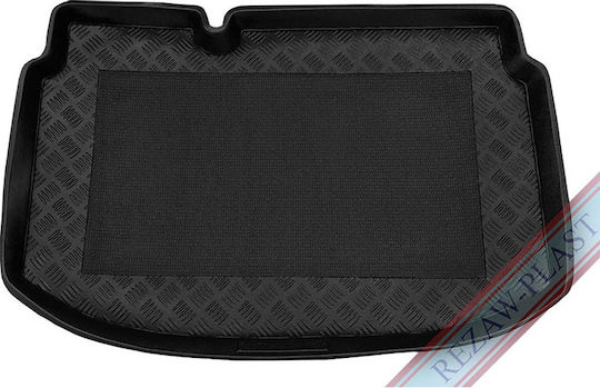 Rezaw Plast Kofferraummatten Wannenartig 1Stück aus Kunststoff für Chevrolet Aveo 2011 2020 Schwarz