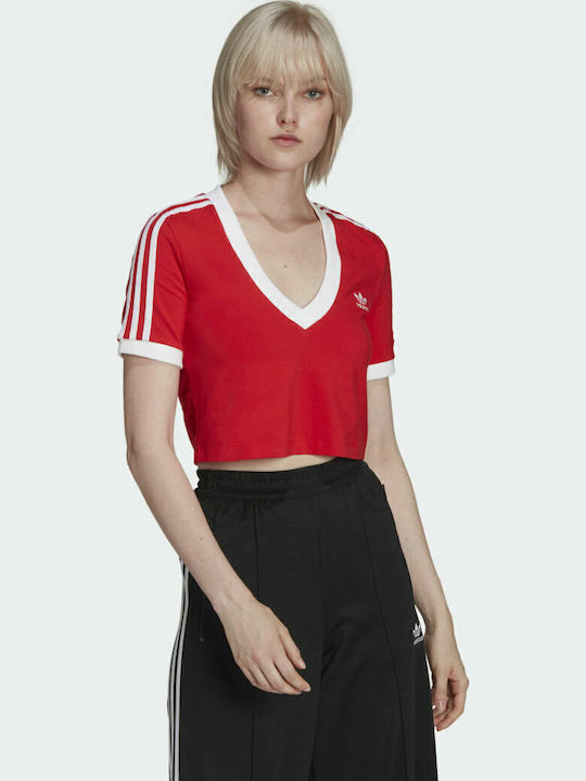 adidas Adicolor Classics Μπλούζα Vivid Red