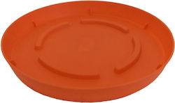 Atmosphera Roto Plate Pot Plastic Orange 14.7x1...