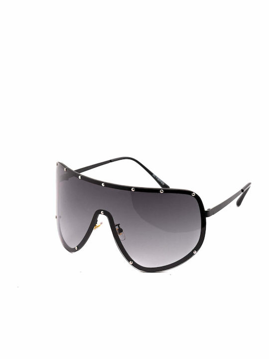 Olympus Sunglasses Kronos Small Unisex Γυαλιά Ηλίου με Μεταλλικό Σκελετό Black 01-041