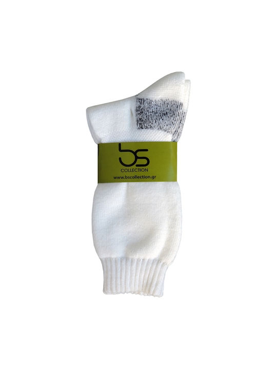 bs Isothermal Sock Percale 30% Lână Alb