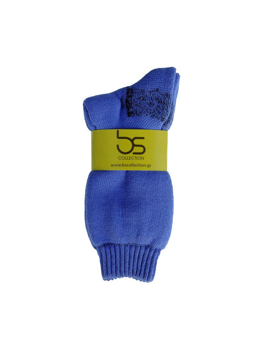 bs isothermal sock 30% wool blue royal blue