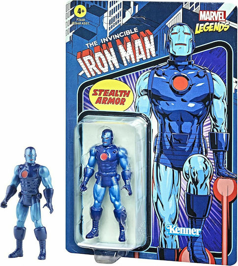 Action-Figur Iron Man Stealth Suit Marvel Legenden Eisenmann für 4+ Jahre 10cm.