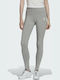 Adidas Adicolor Essentials Γυναικείο Μακρύ Κολάν Ψηλόμεσο Medium Grey Heather