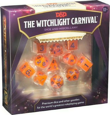 Wizards of the Coast Dungeons & Dragons 5th Ed - Witchlight Carnival Dice Set Dice WTCC92820000