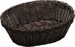 GTSA Bread Basket for Serving 76-2012 Oval Rattan 23x17x8cm