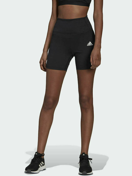 Adidas FeelBrilliant Designed to Move Training Γυναικείο Κολάν-Σορτς Ψηλόμεσο Μαύρο