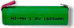 Muzik AA 1500mAh 1.2V mit Klinge 1Stück Muzik AA 1500mAh 1.2V mit Klinge 1Stück