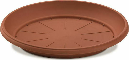 Atmosphera 245 Round Plate Pot Terracotta 36x36cm