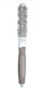 FF Professional Ceramic + Ionic Nano Technology Hair Brush Gray 19mm