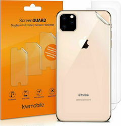 KWmobile Husă Spate ScreenGUARD pentru iPhone 11 Pro Max Transparent