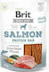 Brit Jerky Snack Salmon Λιχουδιά Σκύλου με Κρέας και Κοτόπουλο 80gr