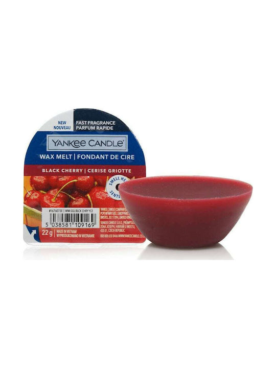 Yankee Candle Duft-Wachs-Schmelze mit Duft Schwarze Kirsche 22gr