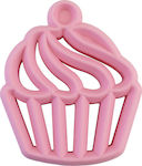 Itzy Ritzy Cupcake Teether made of Silicone for 3 m+ 1pcs