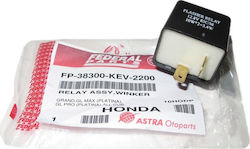 Federal Blinker & Relais Blinkende Fässer 12V 2Pins für Honda Supra/Federal Federal Blinker & Relais Blinkende Fässer 12V 2Pins für Honda Supra/Federal