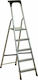 Krausmann Ladder Aluminum with 6+1 Steps 208pcs