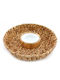Atmosphera Wooden Round Decorative Tray 32x32cm