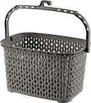 Viosarp ΤΡ4035 Plastic Basket for Clothespins Gray