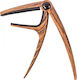 Kinsman Wooden Trigger Capo for Electric/Acoustic/Classic Guitar KAC-309 Brown