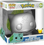 Funko Pop! Spiele: Pokemon - Bulbasaur (Silver Metallic) Überdimensioniert (Exklusiv) 454 Sonderausgabe