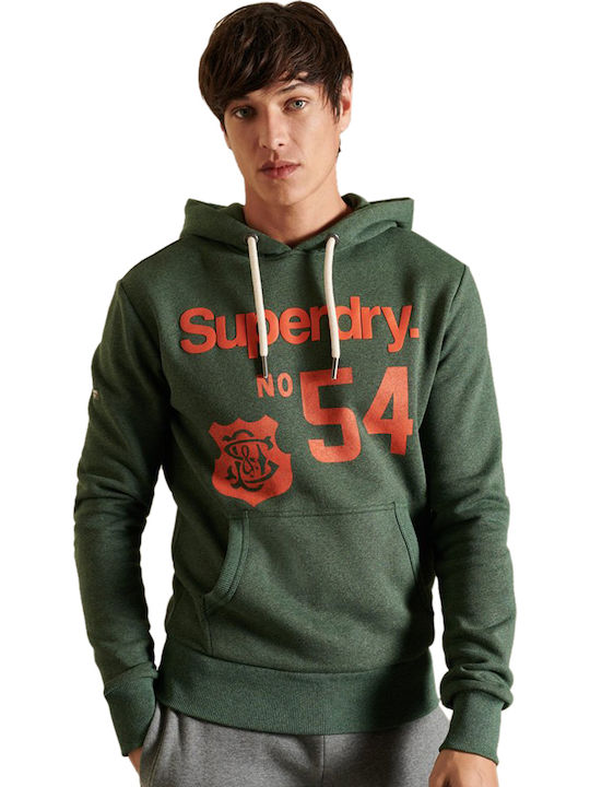 Superdry Sweatshirt mit Kapuze Khaki Jaspe