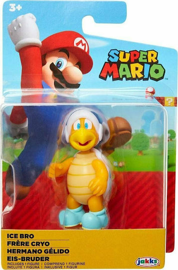 Jakks Pacific Super Mario Ice Bro Action Figure 6cm