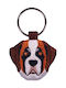 Keychain Fabric St. Bernard