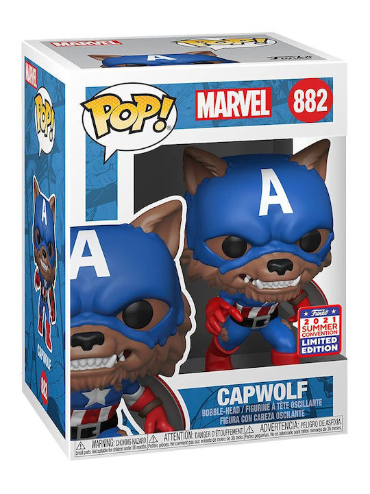 Funko Pop! Marvel: Marvel - Shield 882 Bobble-H...