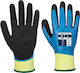 Portwest Waterproof Gloves for Work Blue Cuttin...