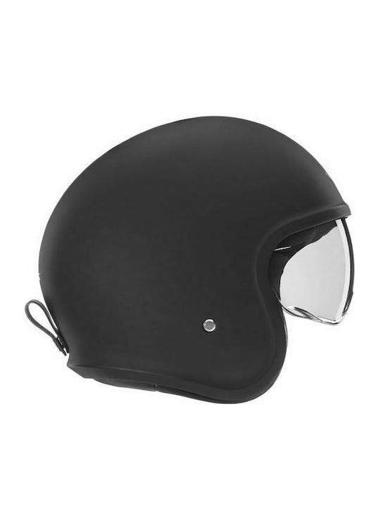 Nox Next Black Matt Jet Motorcycle Helmet ECE 2...