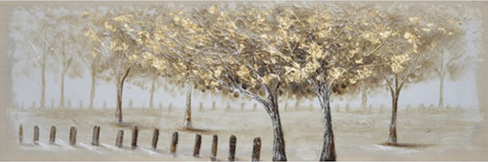 Καρβούνης Πίνακας σε Καμβά 150x70cm